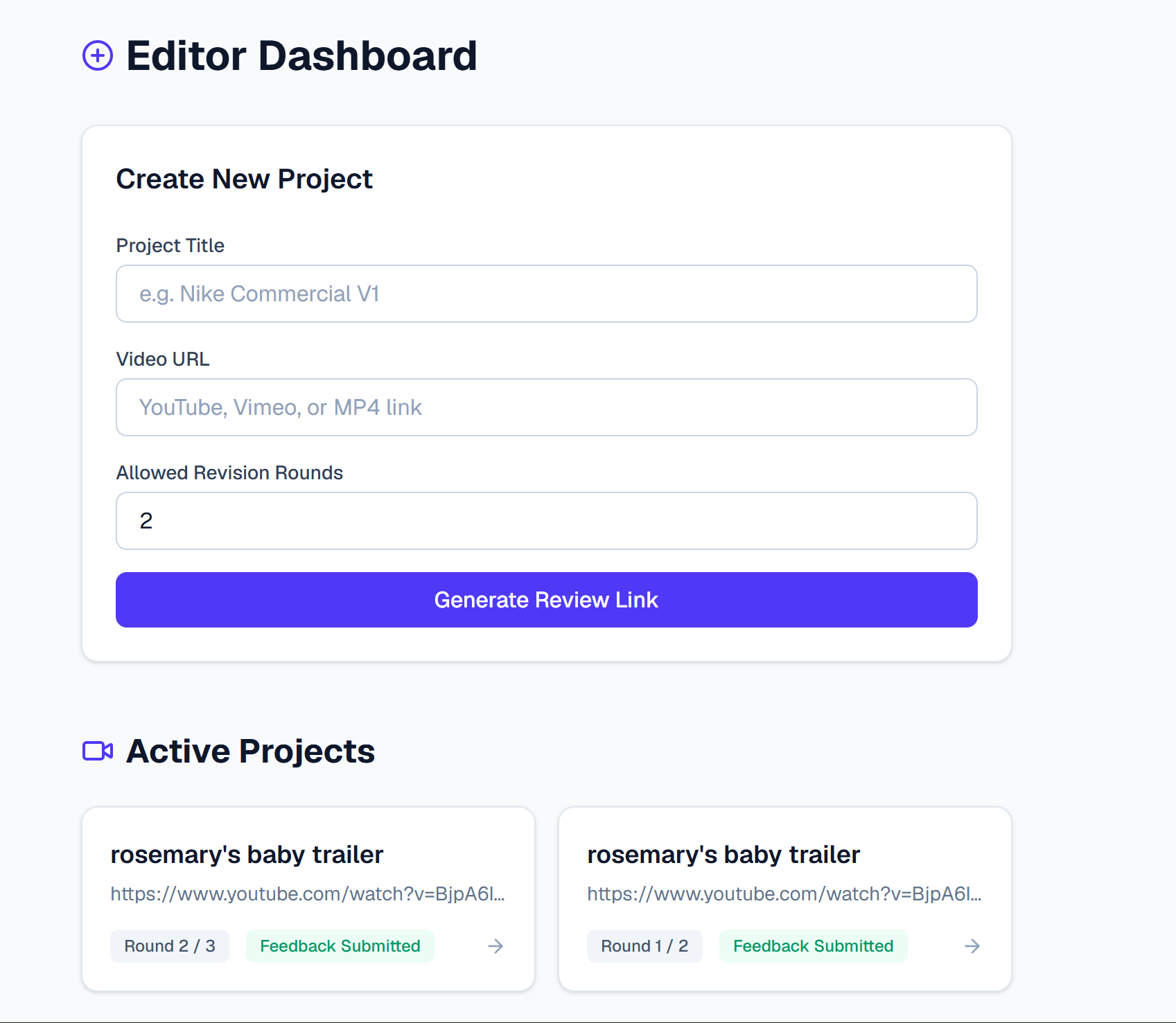 Create a Project